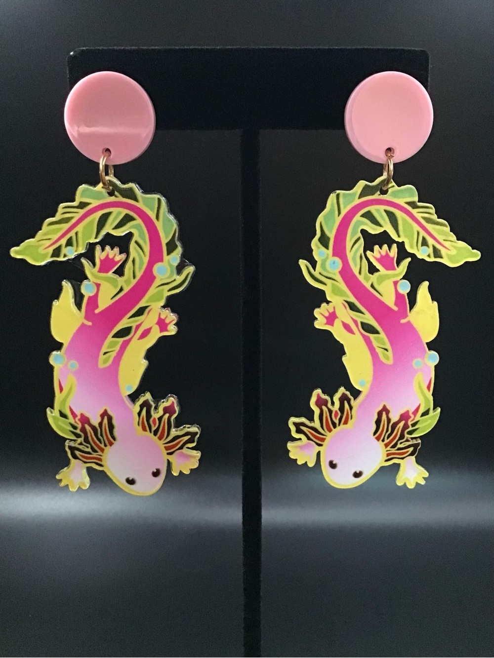 Axolotl Earrings